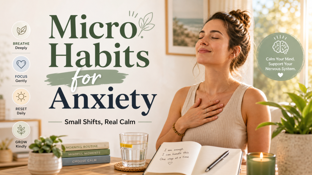 micro habits for anxiety
